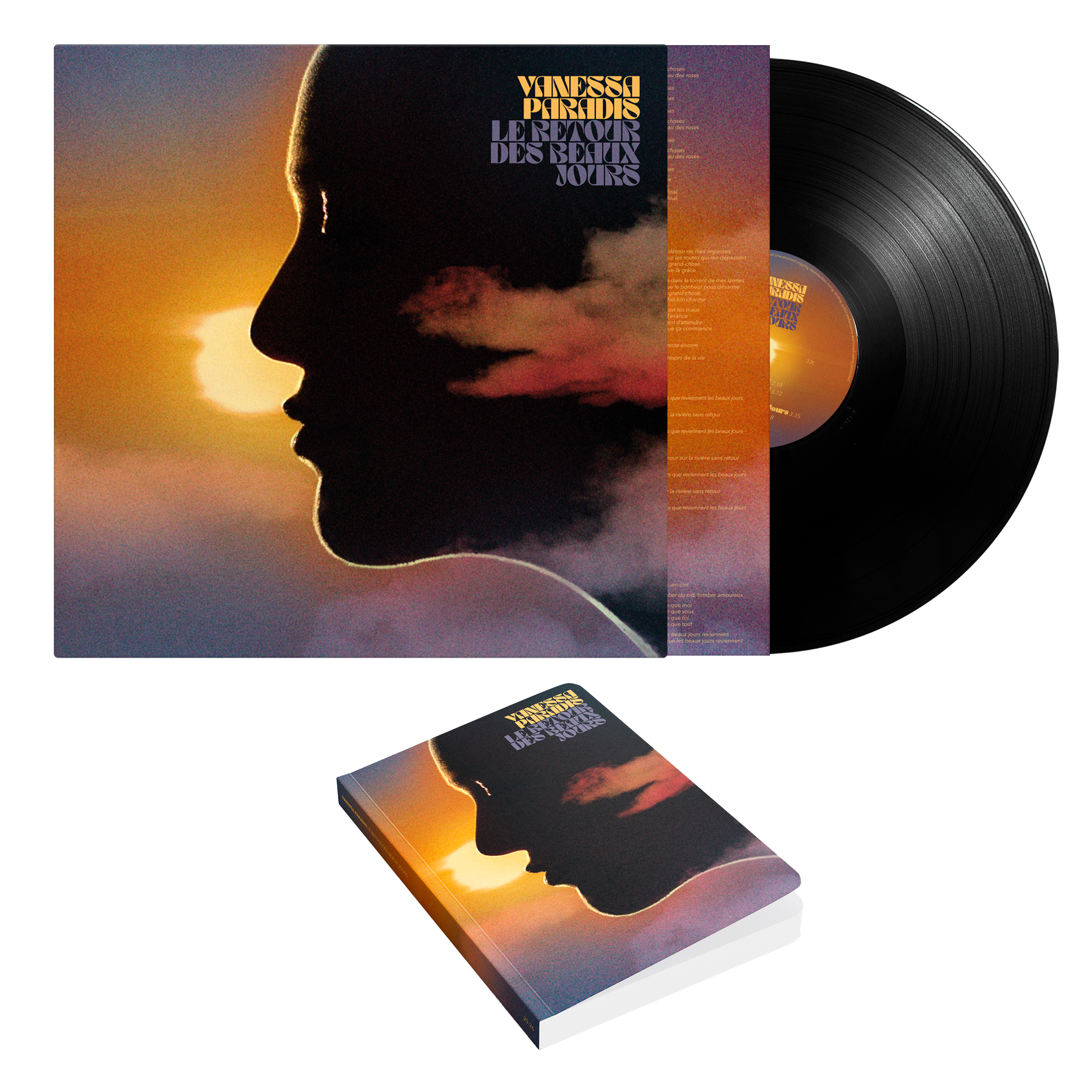 PACK VINYLE STANDARD + CARNET-AGENDA "LE RETOUR DES BEAUX JOURS"