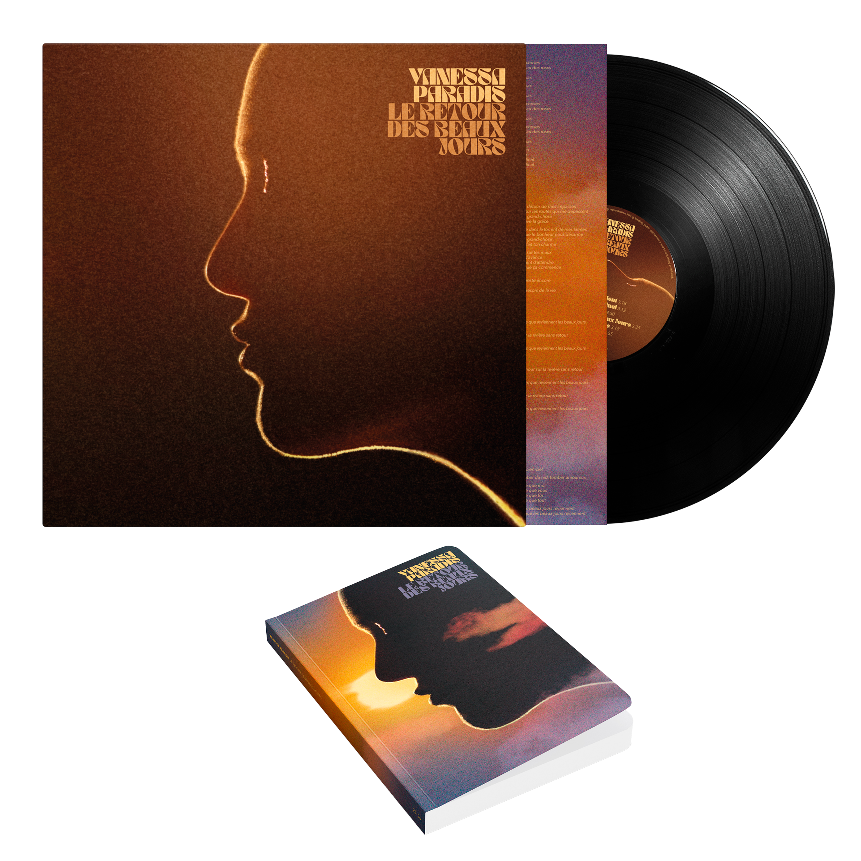 PACK VINYLE COVER ALTERNATIVE (ÉDITION DÉDICACÉE ET NUMÉROTÉE) + CARNET-AGENDA "LE RETOUR DES BEAUX JOURS"