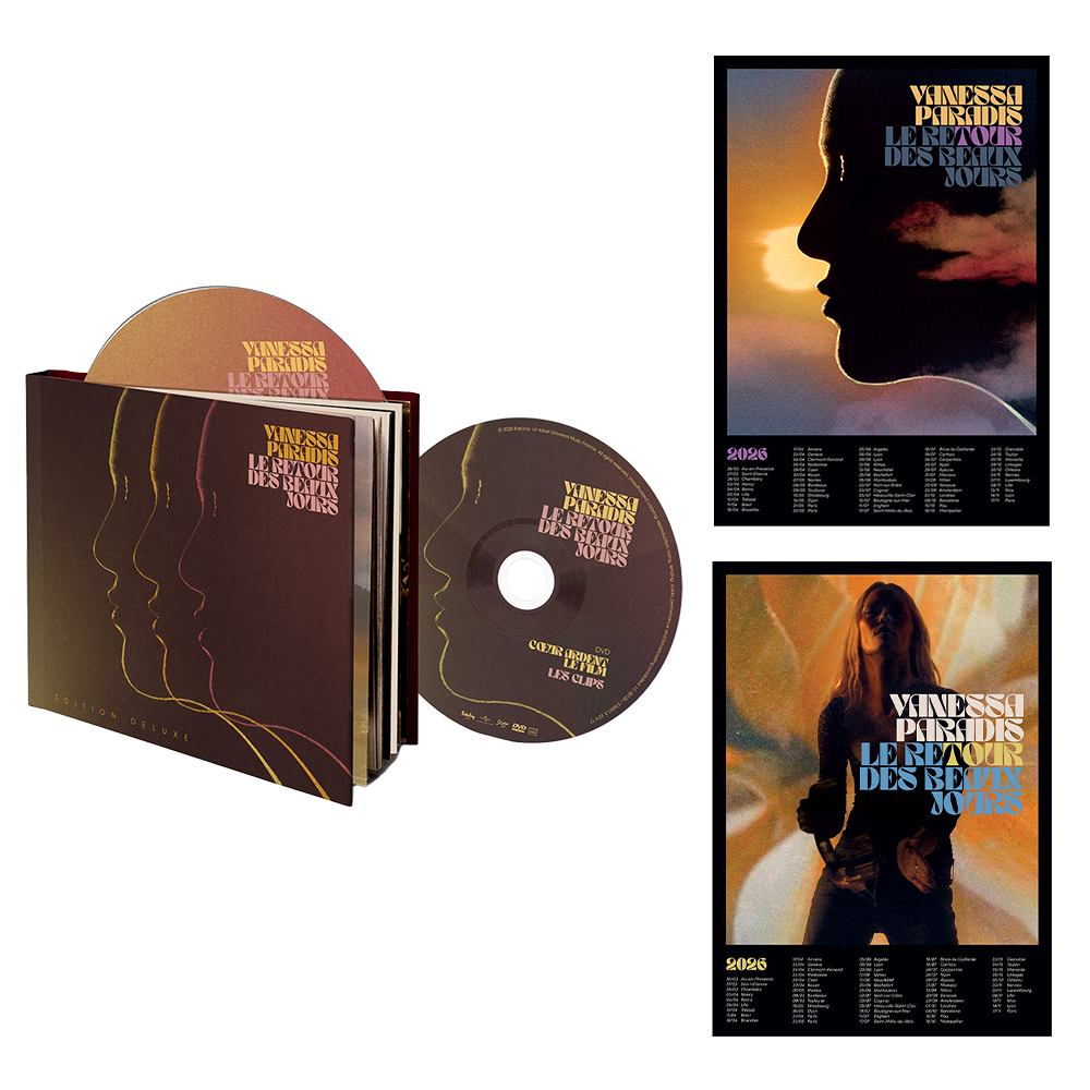 PACK CD+DVD « LE RETOUR DES BEAUX JOURS (ÉDITION DELUXE) » + AFFICHE