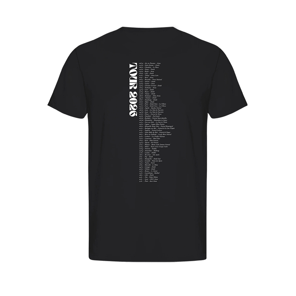 T-SHIRT NOIR LE RETOUR DES BEAUX JOURS