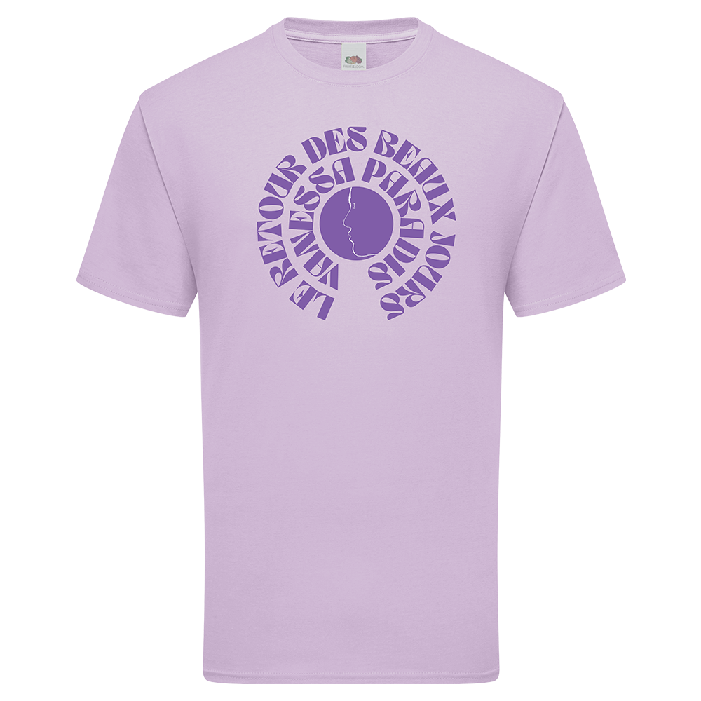 PACK TOUR T-SHIRT LILA + AFFICHE