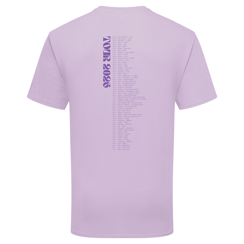 T-SHIRT TOUR LILA