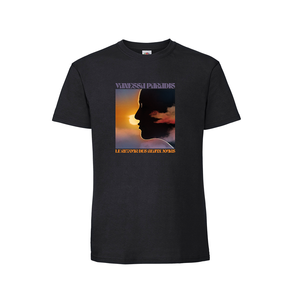 PACK TOUR T-SHIRT NOIR LE RETOUR DES BEAUX JOURS + AFFICHE