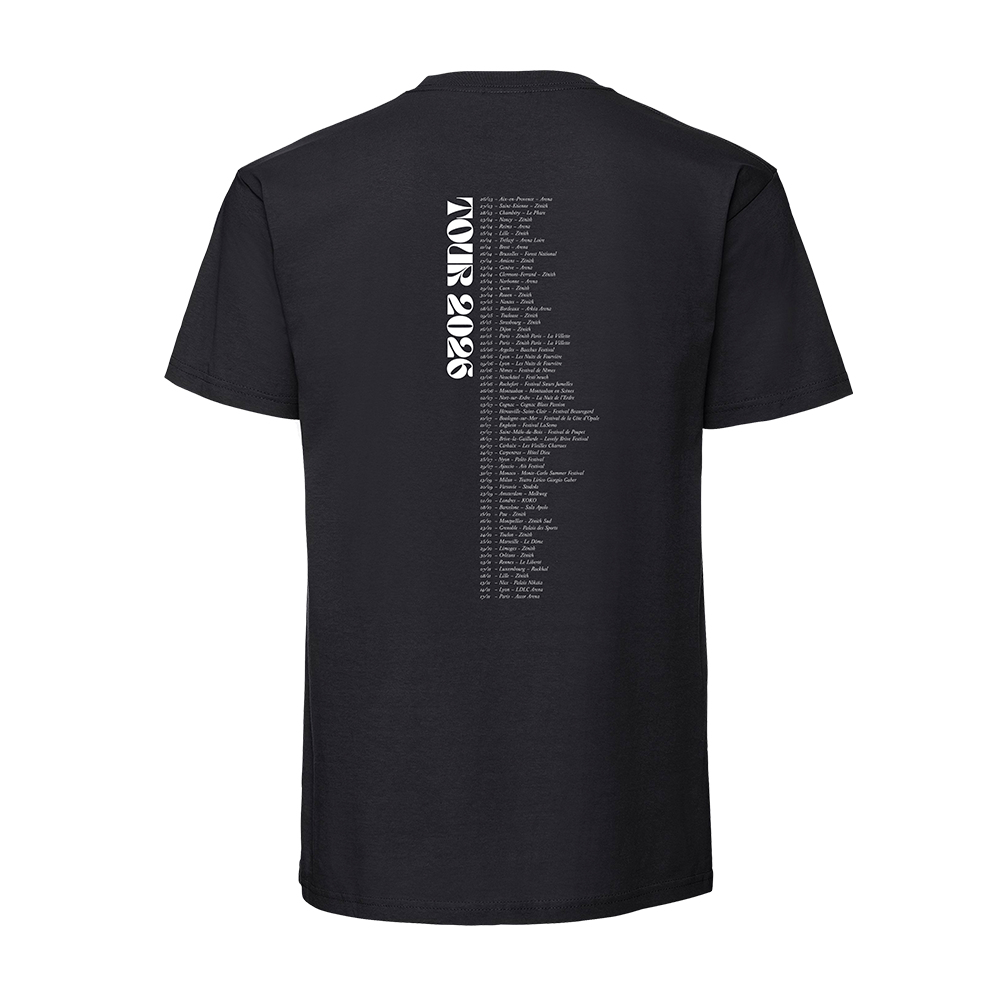 T-SHIRT TOUR NOIR