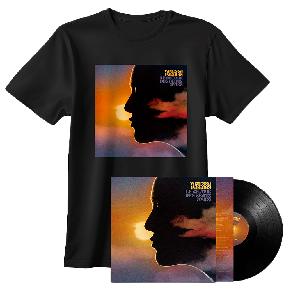 PACK VINYLE STANDARD + T-SHIRT "LE RETOUR DES BEAUX JOURS"