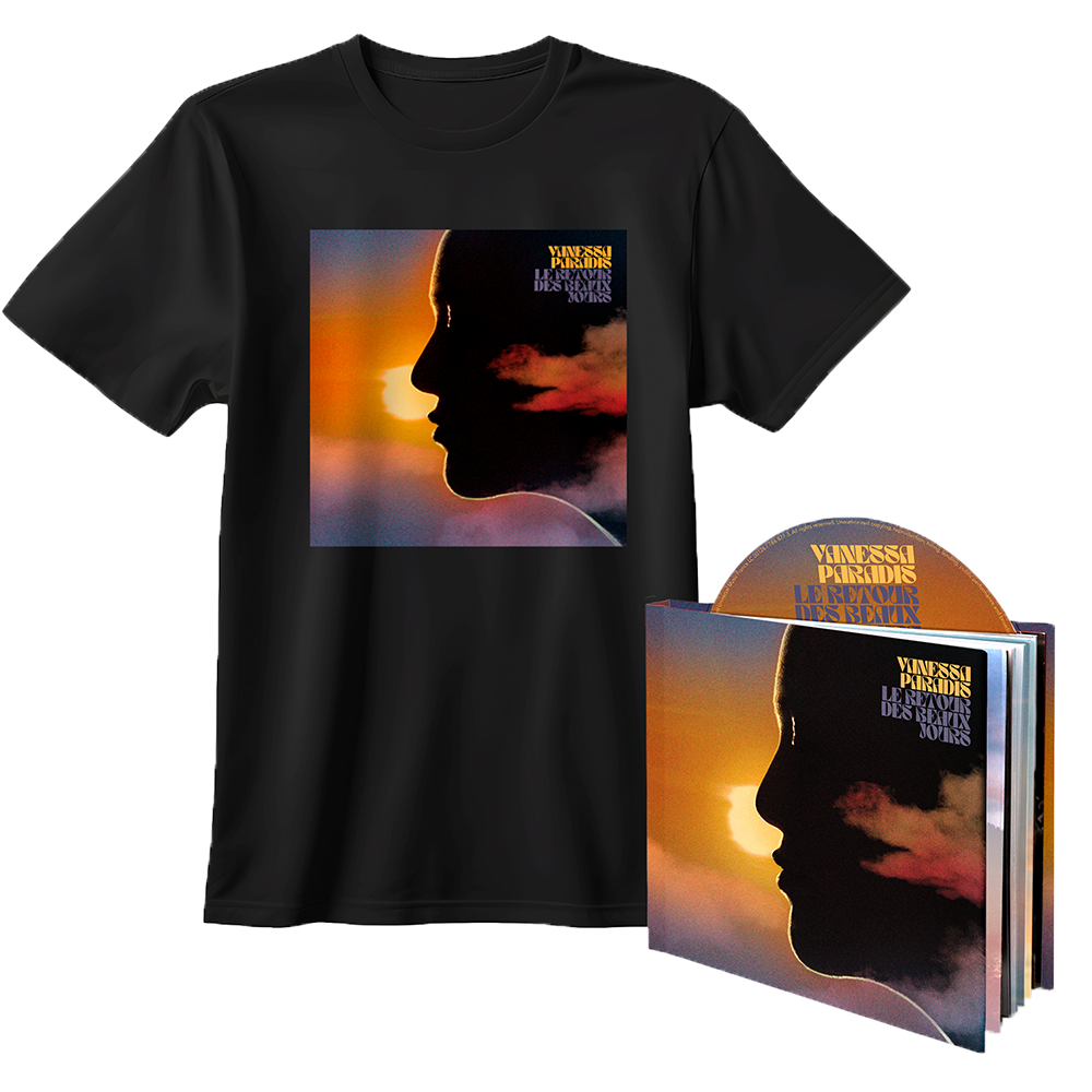 PACK CD LIVRE-DISQUE + T-SHIRT "LE RETOUR DES BEAUX JOURS"