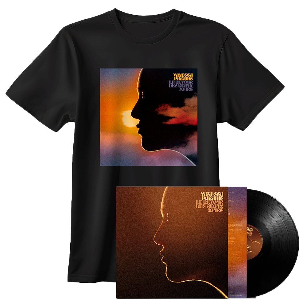 PACK VINYLE COVER ALTERNATIVE (ÉDITION NUMÉROTÉE) + T-SHIRT "LE RETOUR DES BEAUX JOURS"