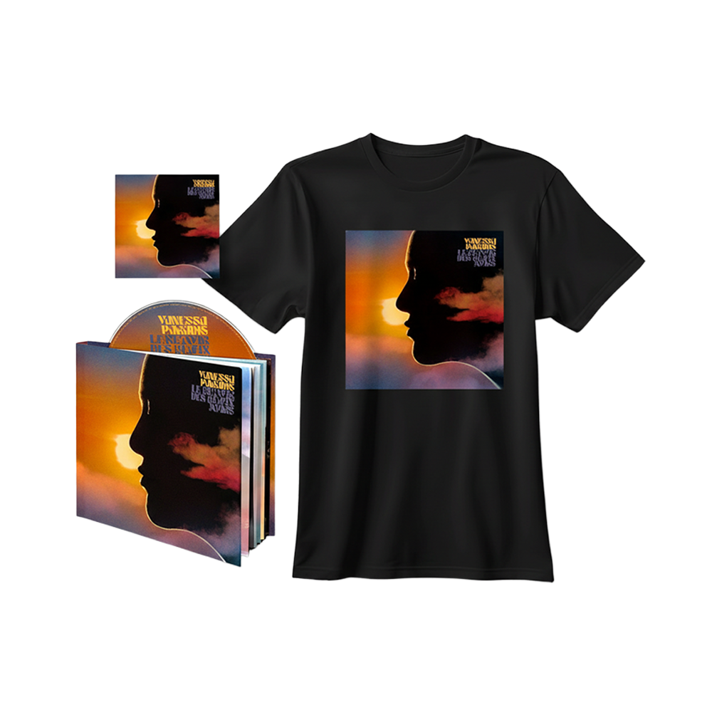 PACK CD LIVRE-DISQUE (ÉDITION LIMITÉE) + T-SHIRT "LE RETOUR DES BEAUX JOURS" + CARTE DÉDICACÉE