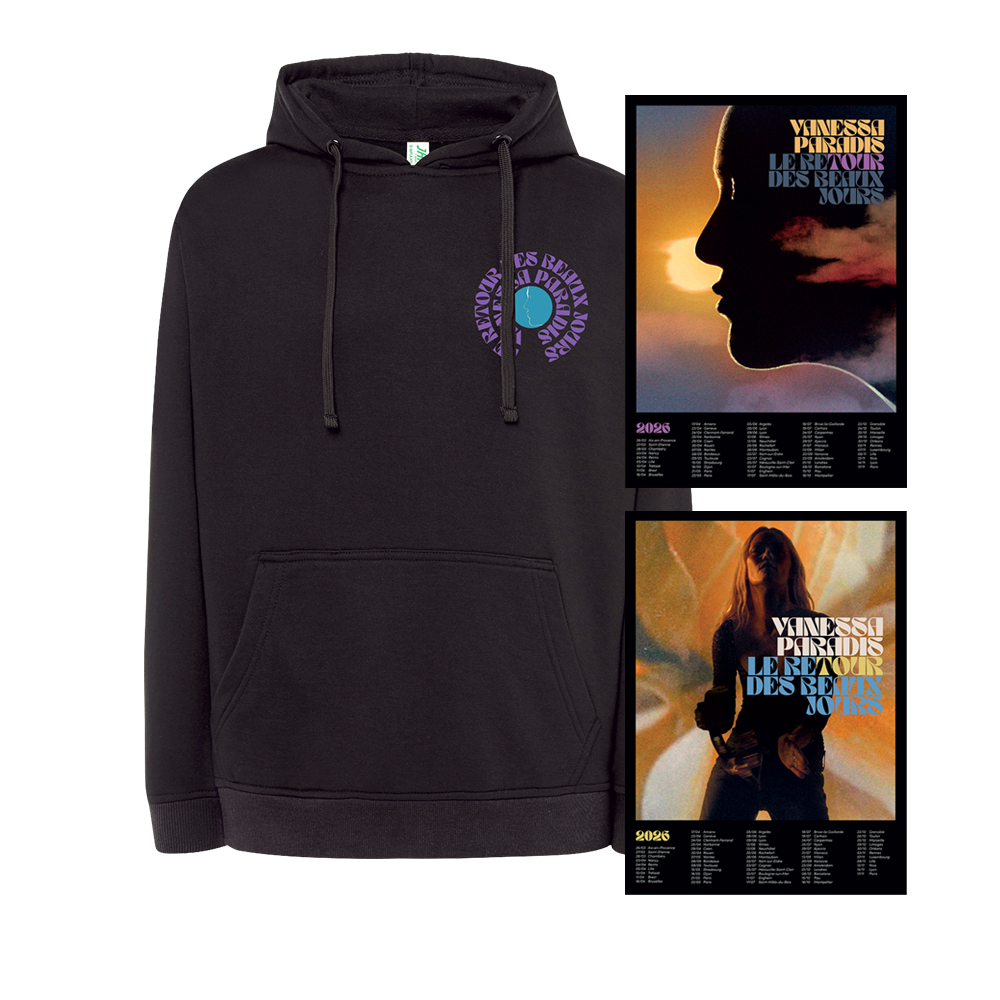 PACK TOUR HOODIE LE RETOUR DES BEAUX JOURS + AFFICHE